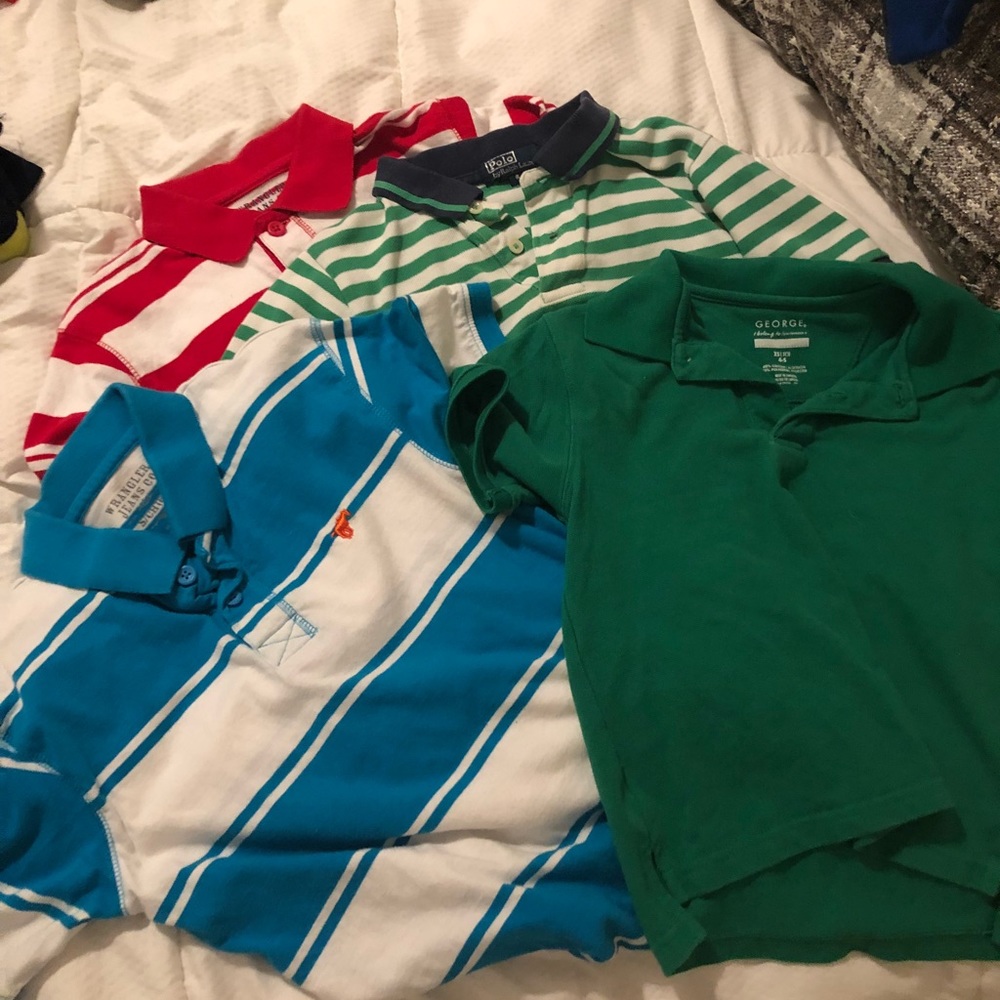 Collected shirts sizes 6/7